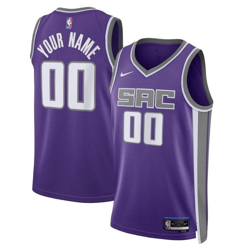 Camisa NBA - Sacramento Kings - 2023 Roxo - Edição Ícone