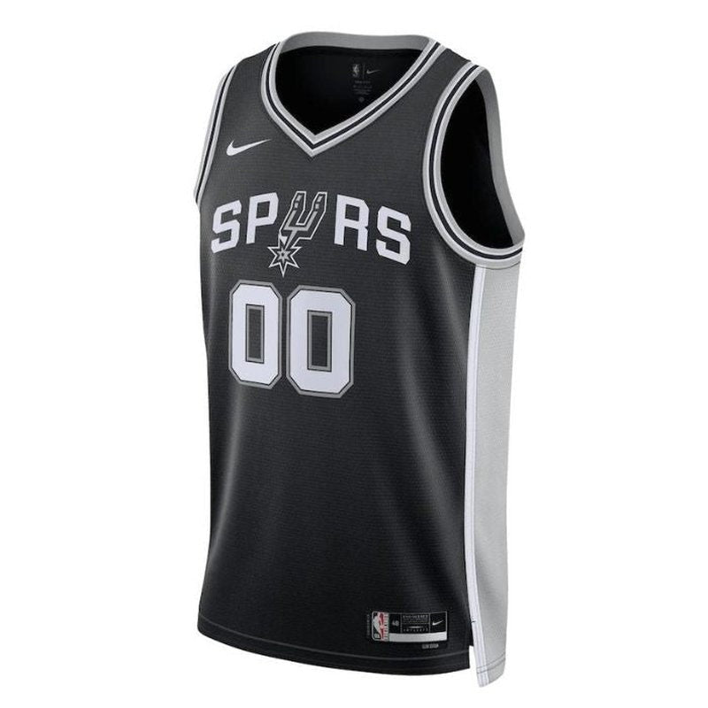 Camisa NBA - San Antonio Spurs - 2023 Preto - Edição Ícone