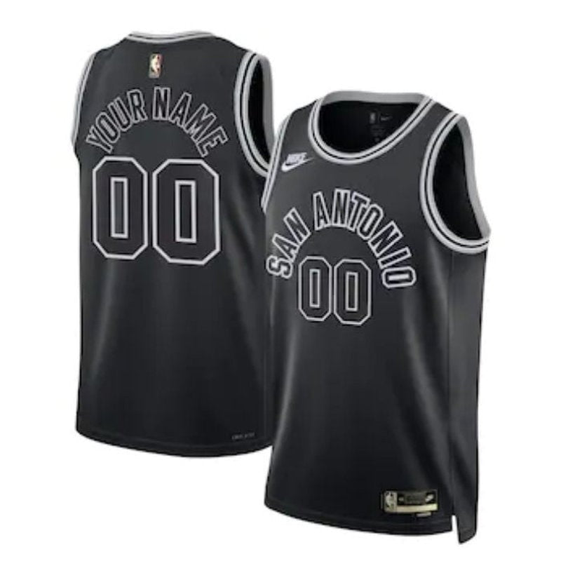 Camisa NBA - San Antonio Spurs - 2023 - Edição Clássica - Preto