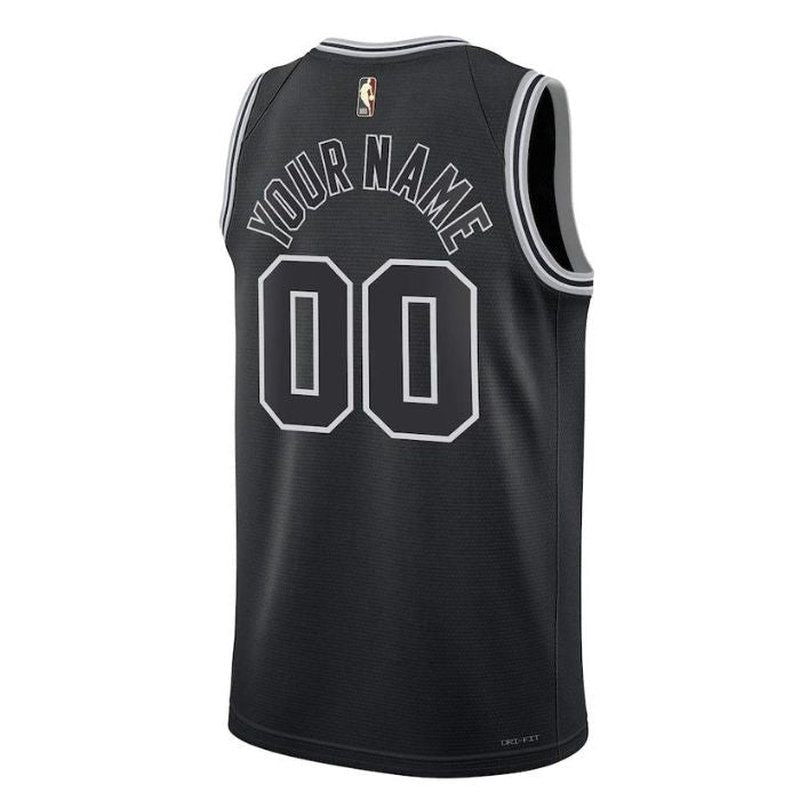 Camisa NBA - San Antonio Spurs - 2023 - Edição Clássica - Preto