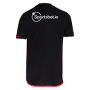 Camisa São Paulo III 23/24 - Torcedor Adidas Masculina - Preta com detalhes em vermelho e branco