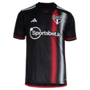 Camisa São Paulo III 23/24 - Torcedor Adidas Masculina - Preta com detalhes em vermelho e branco