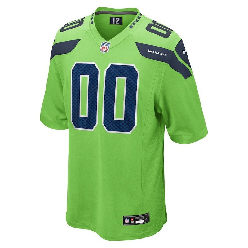 Camisa NFL Seattle Seahawks - Versão Alternativa de Jogo - Verde Neon