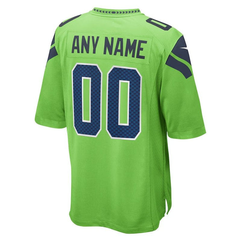 Camisa NFL Seattle Seahawks - Versão Alternativa de Jogo - Verde Neon