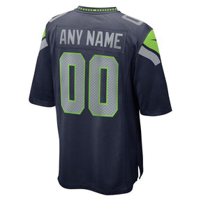 Camisa NFL Seattle Seahawks - Versão de Jogo - Azul Marinho