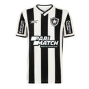 Camisa Botafogo I 24/25 - Torcedor Reebok Masculina - Preta e branca