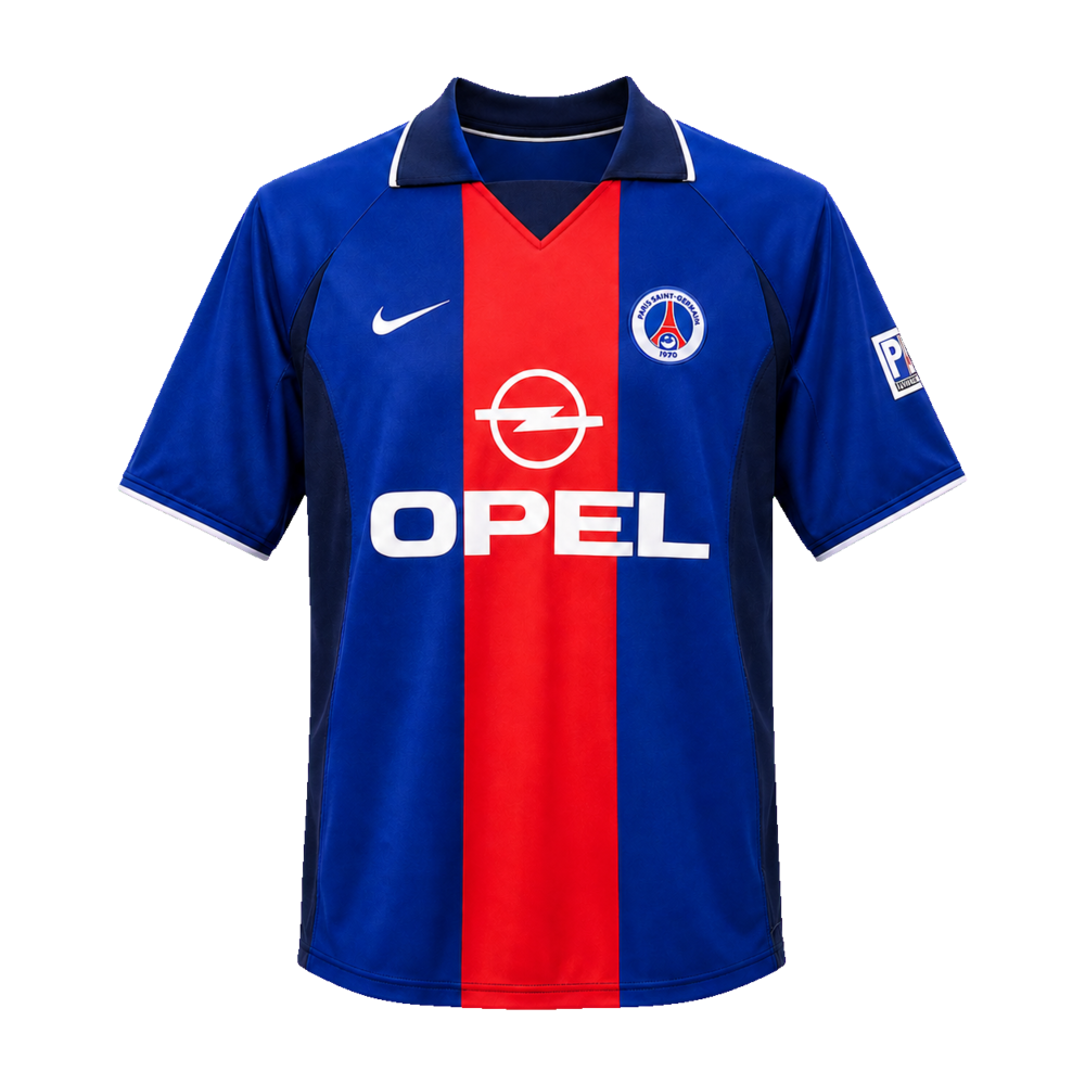 Camisa Paris Saint-Germain 00/01 l Home - Versão Retrô