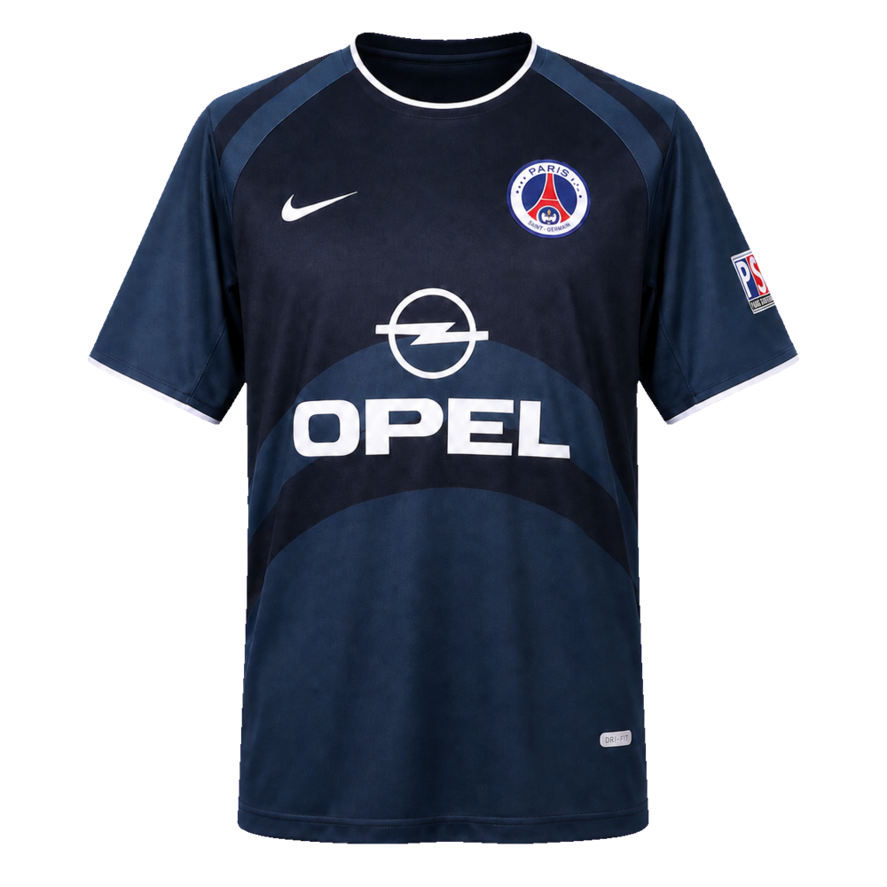 Camisa Paris Saint-Germain 01/02 lll Thrid - Versão Retrô