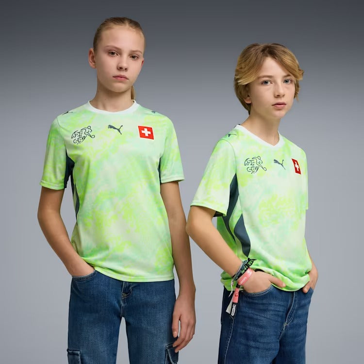 Suiza 2026 Visitante - Conjunto Infantil