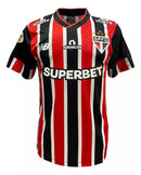 Camisa São Paulo II 24/25 - Torcedor New Balance Masculina - Vermelha e preta