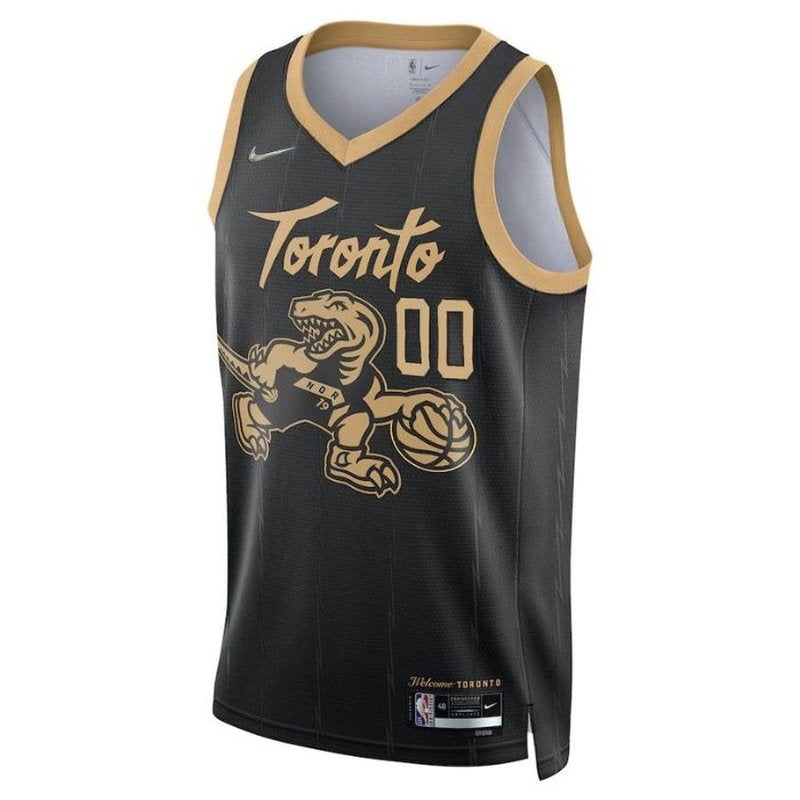 Camisa NBA - Toronto Raptors - 2021/22 - Edição Cidade - Preto