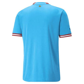 Camisa Manchester City 2023 Comemorativa - Tríplice - Versão Torcedor