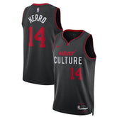 Camisa NBA Tyler Herro - Miami Heat - 23/24 - Preto - Edição Cidade