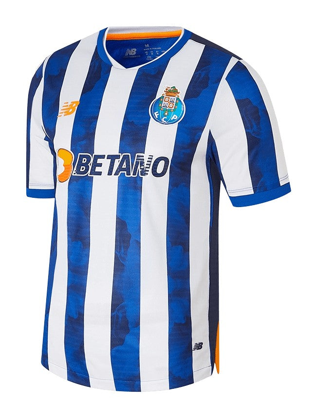 New Balance Men's FC Porto Home 24/25 Fan Shirt - Blue and White