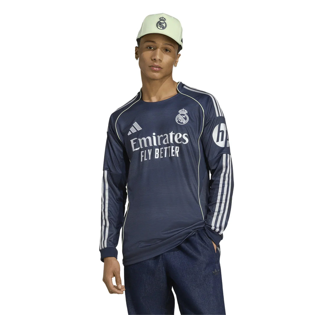 Camisa Real Madrid 25/26 II Visitante - Manga Longa