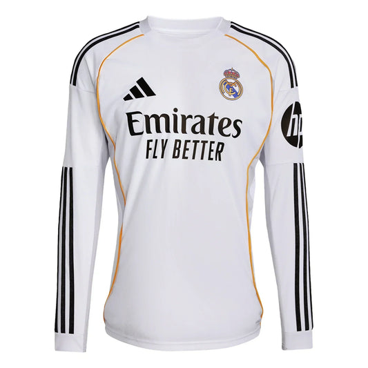 Real Madrid 25/26 Home - Long Sleeve